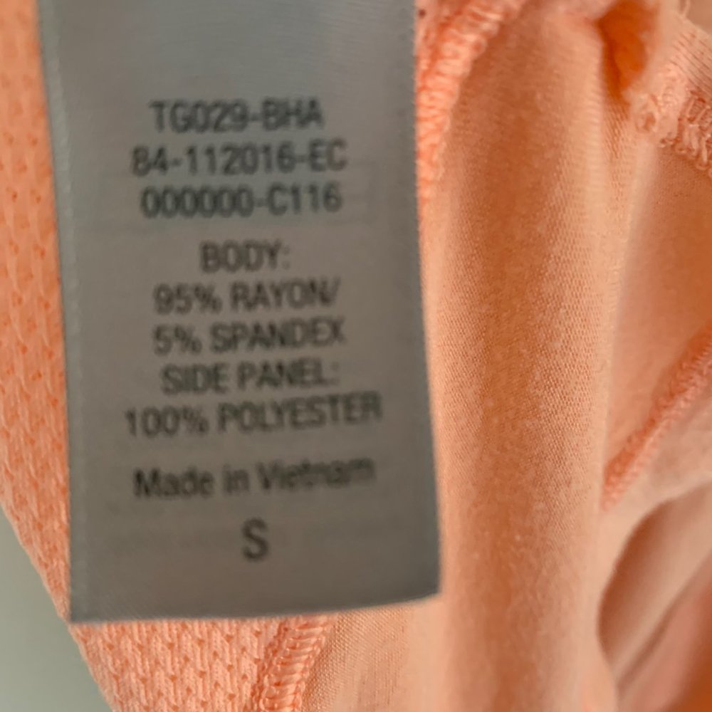 C9 Champion Peach "Be Brave" Workout Tank Top - Picture 2 of 6